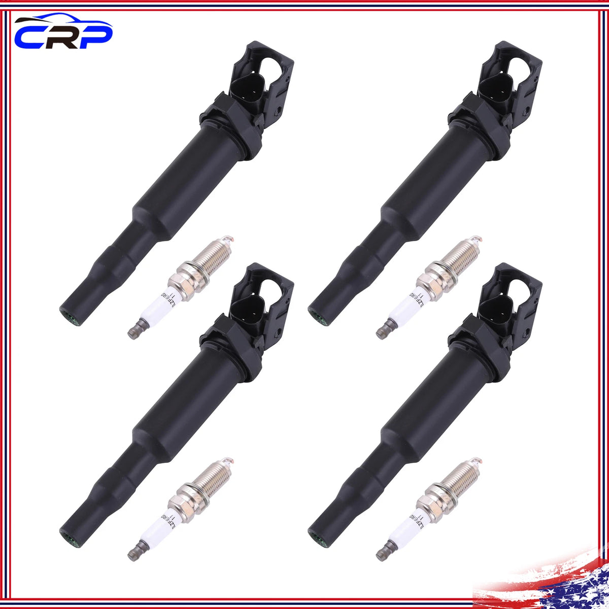 4-Pack Ignition Coil Pack UF-592 for BMW 228i 320i 328i 428i 528i 535i (2012–2019)