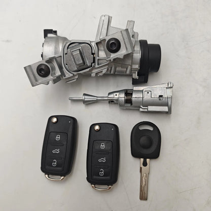 Ignition Switch Door Lock Cylinder for VW Jetta (2006–2018) 1K0905851B, ILA740, 1131NC12919