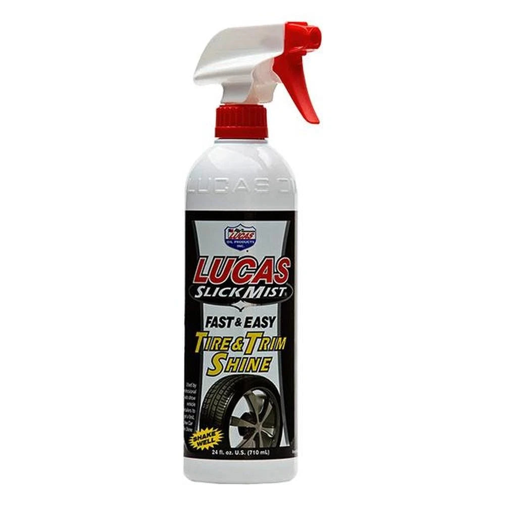 Slick Mist Tire & Trim Shine for White Vehicles (24 oz)