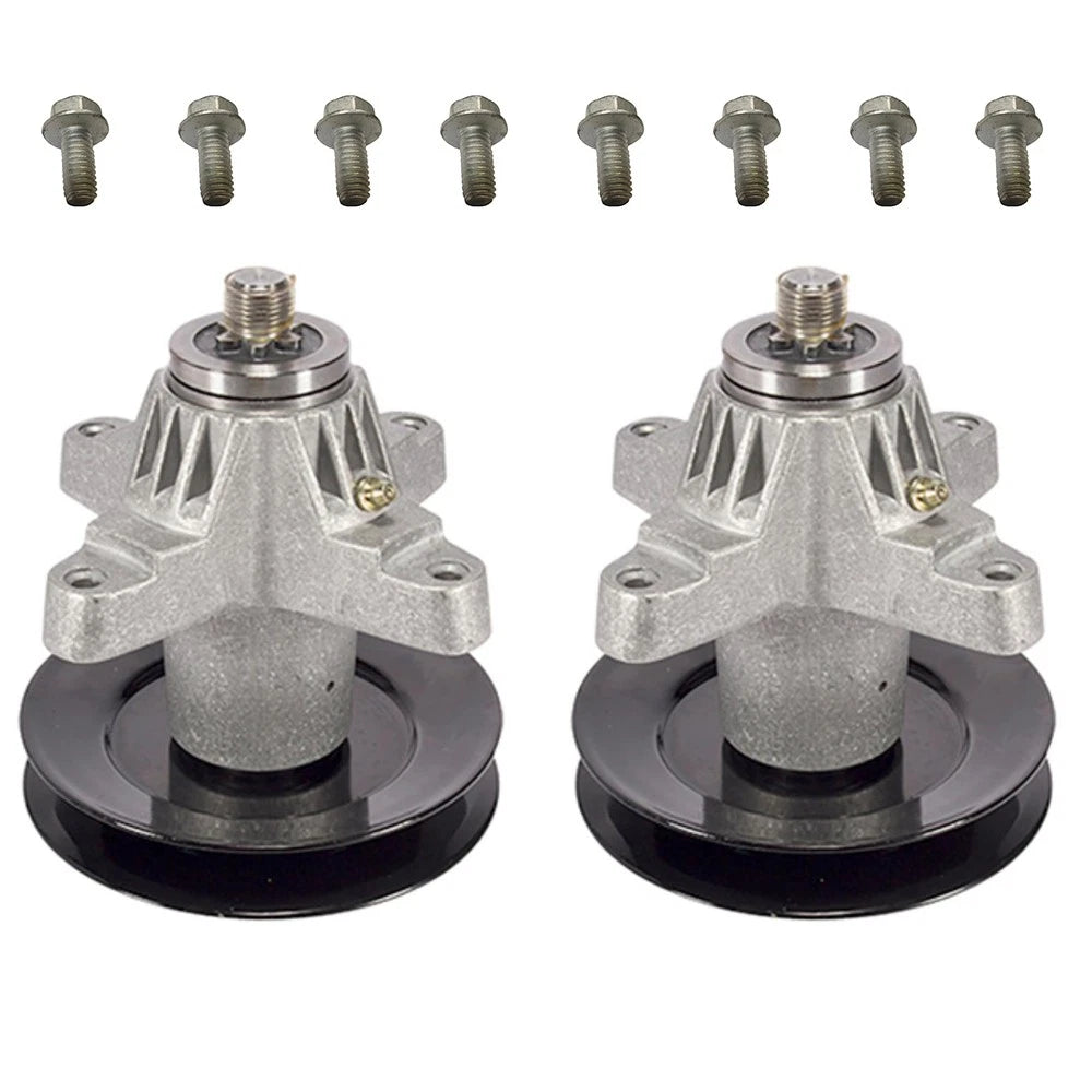 2X Spindle Assembly for MTD 38" 42" Decks (Fits 918-04126 918-04125 618-04126)