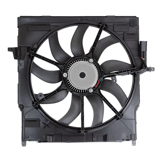 Cooling Fan Assembly for BMW 650i xDrive Gran Coupe 550i GT 750Li (2017–2018) - 18024726, 624260, 17428509743, 17414578976, 17427806017, BM3115120