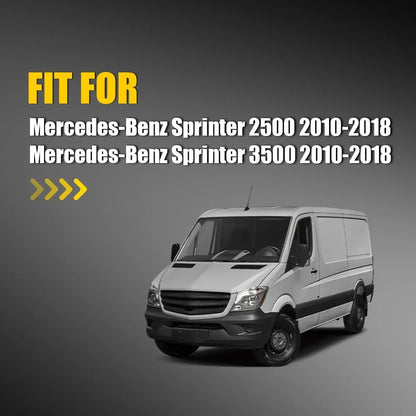 Left Mirror Glass for Mercedes Sprinter 2500 3500 (2010–2018)