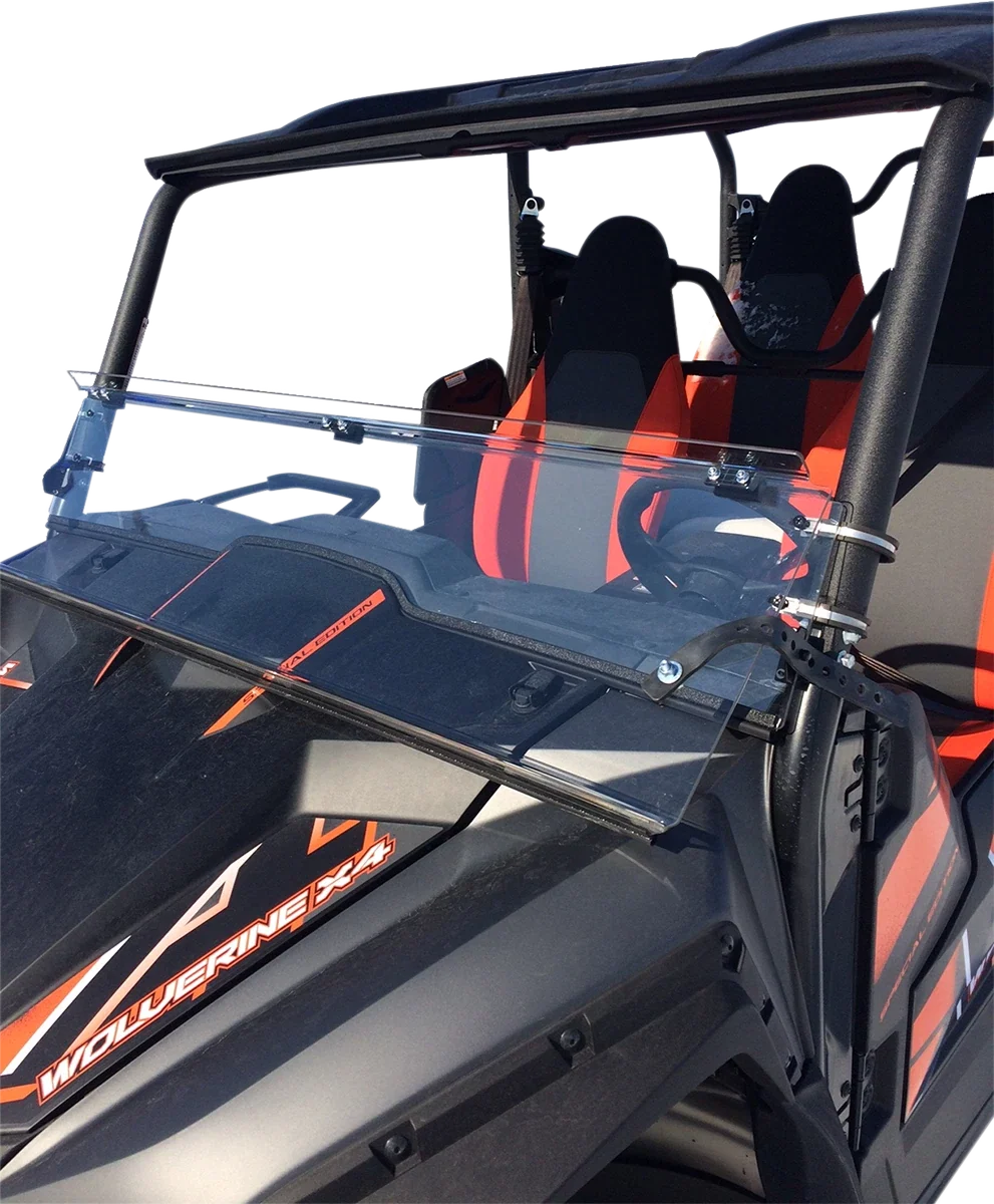 LEMA100-0042 Full Folding Windshield for Wolverine 2016-2023