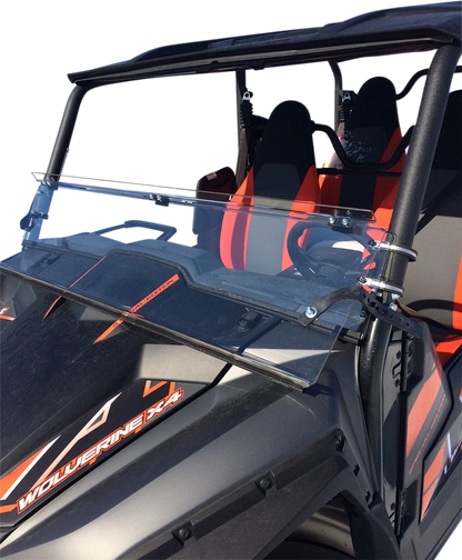 LEMA100-0042 Full Folding Windshield for Wolverine 2016-2023