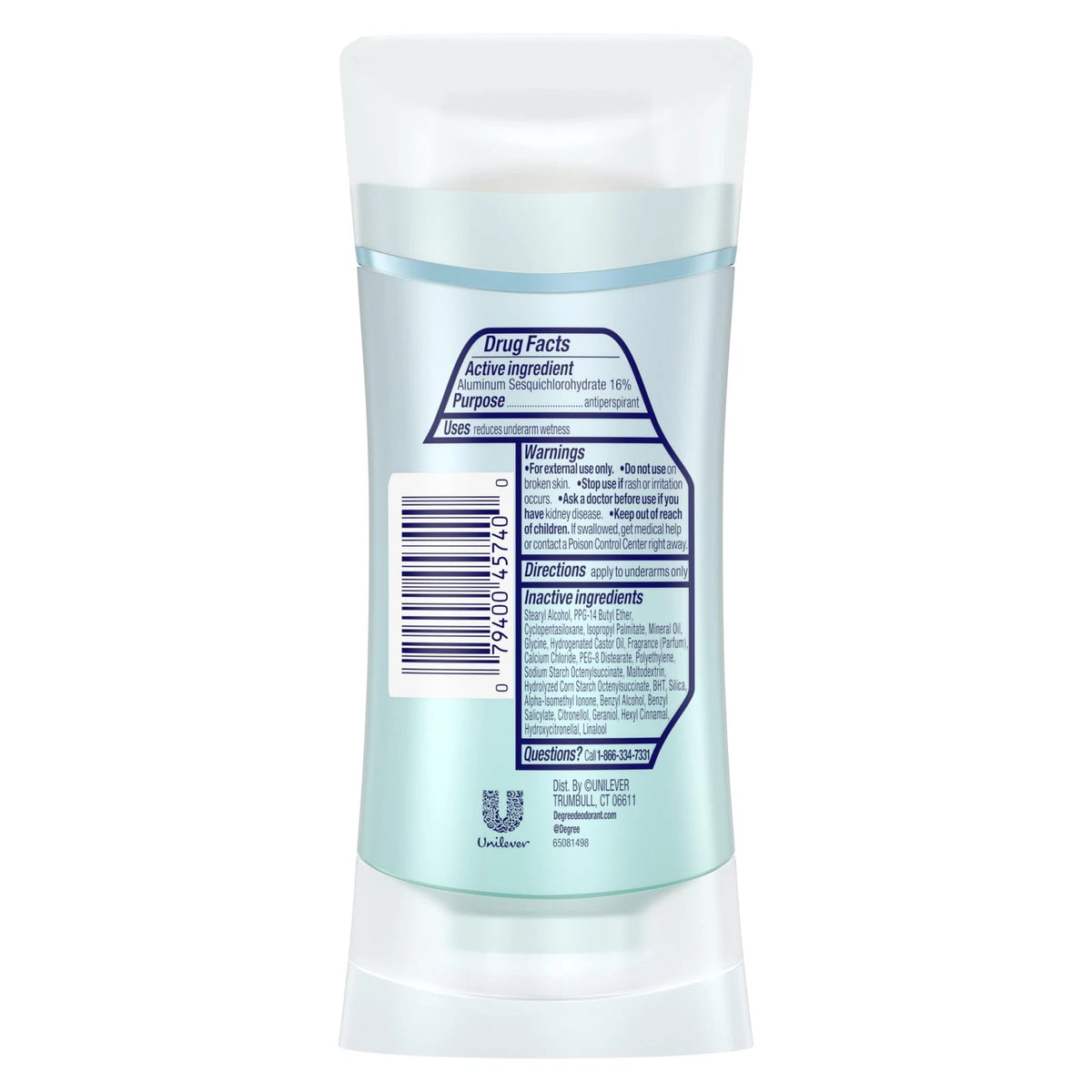 Antiperspirant Deodorant for Degree Advanced Protection (Pack of 1)