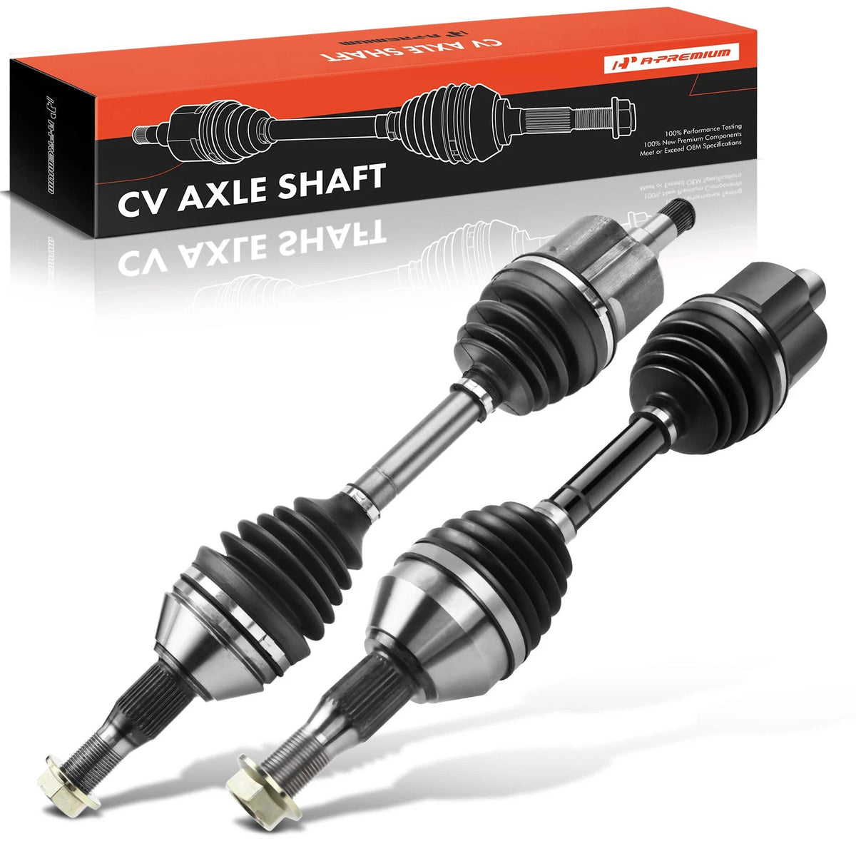 2X Front CV Axle Assembly for Chevy Impala (2000–2011) 20859643, 26045924