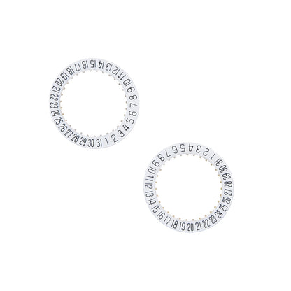 2X Date Indicator Calendar Wheel Disc Plate AT 6 for ETA 2804-2 2824-2 2892A2