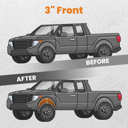 3" Lift Kit Front for GMC Sierra 1500 2WD Chevrolet Silverado 1999-2007