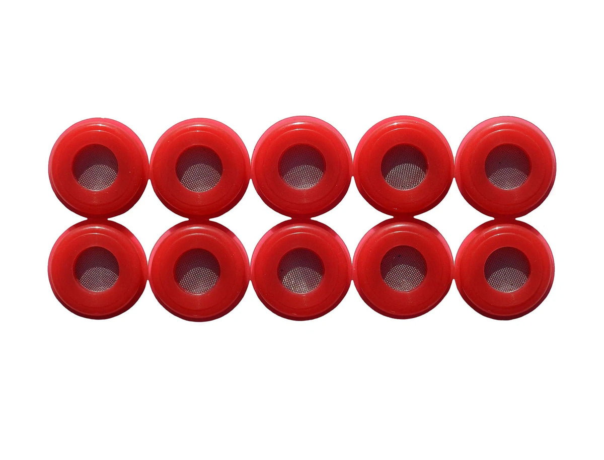 10 Pair Polyurethane Screened Gladhand Seals for Trucks