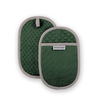 2X Pot Holder for KitchenAid Asteroid (6.5"x10", Dark Green)