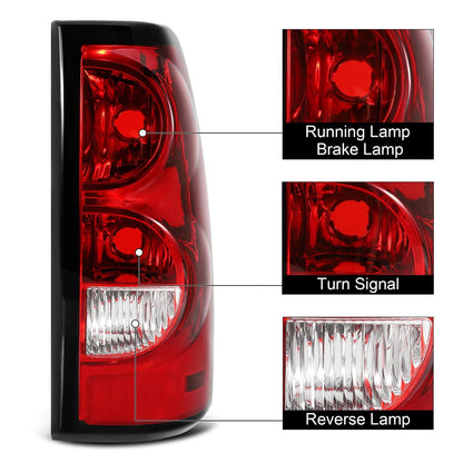 Tail Lights for Chevy Silverado (2003–2006)
