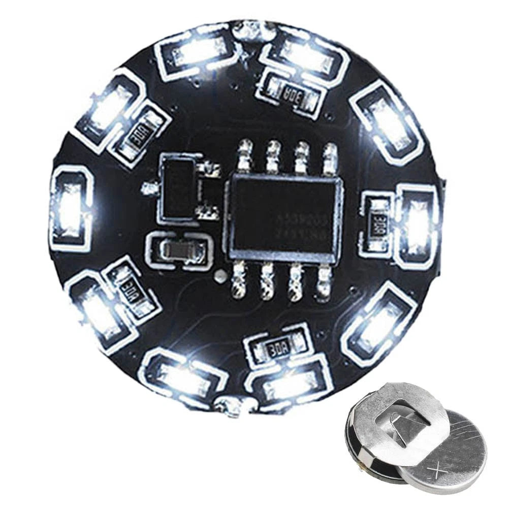 16-Mode White LED Magnetic Light Switch Induction Control