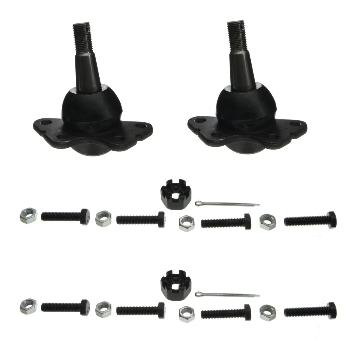 Set of 2 Front Upper Suspension Ball Joints Moog for Chevy Tahoe GMC Yukon (RWD)
