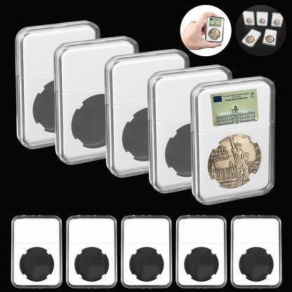 Coin Slab Holder for NGC PCGS Display Storage Box Case Stand (10)