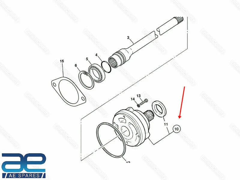 Hydraulic Pump for JCB 3CX