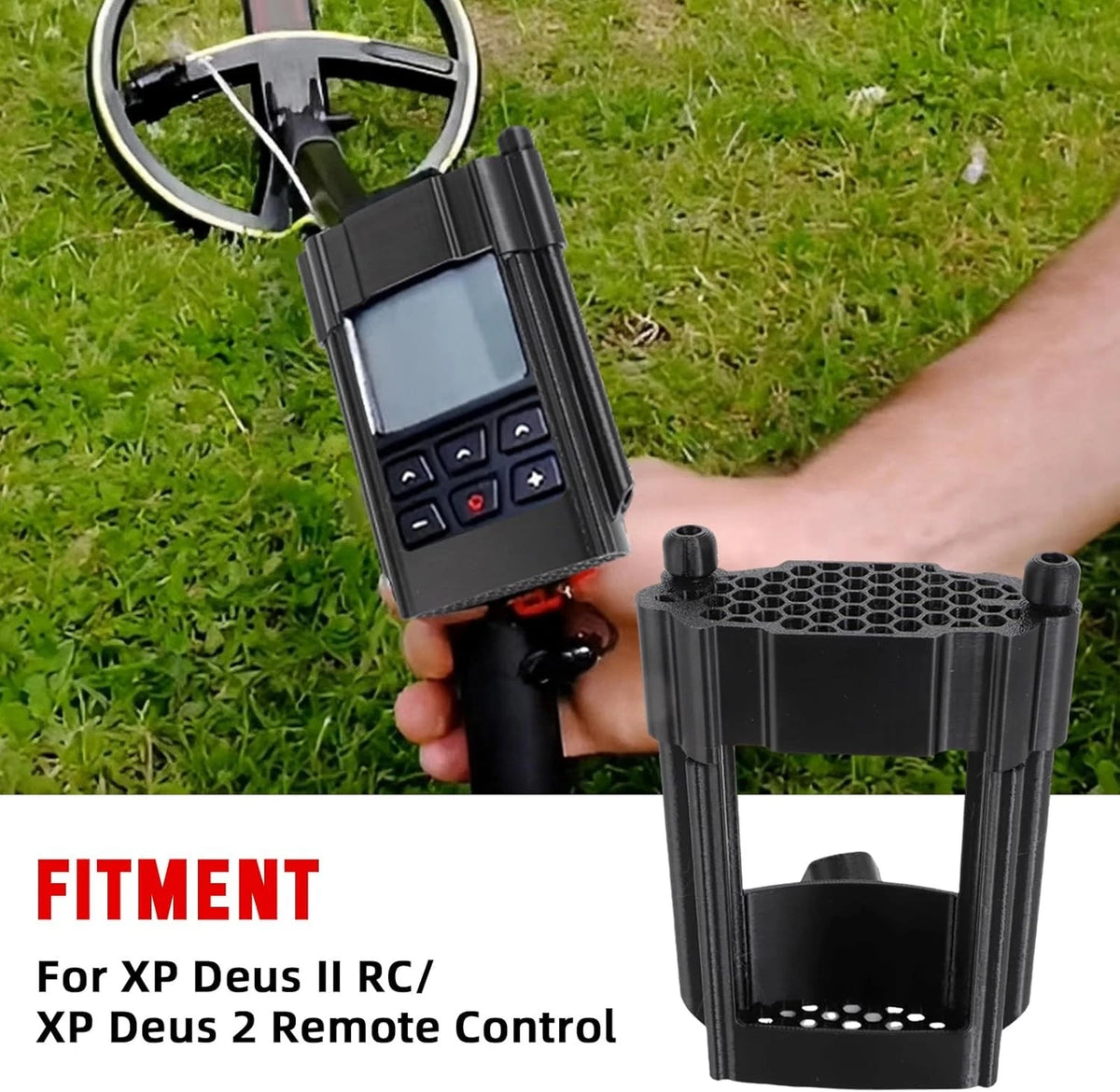 Remote Control Mount Case Holder for XP Deus II / XP Deus 2 (RHD)