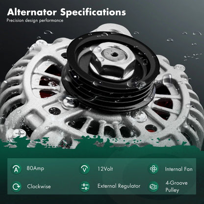 80Amp Alternator for Mazda Protege (1999-2003) Models