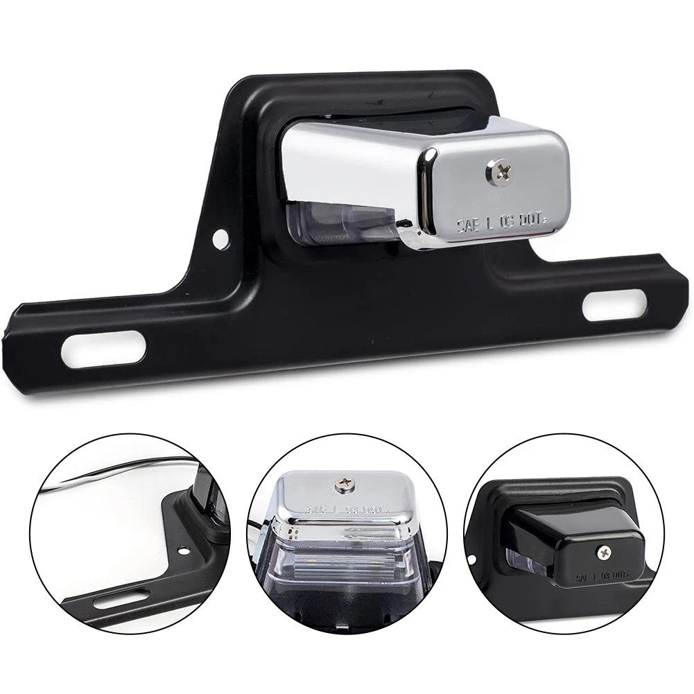 License Plate Light Bracket Mount for Various Vehicles (IP67, LED, Waterproof)