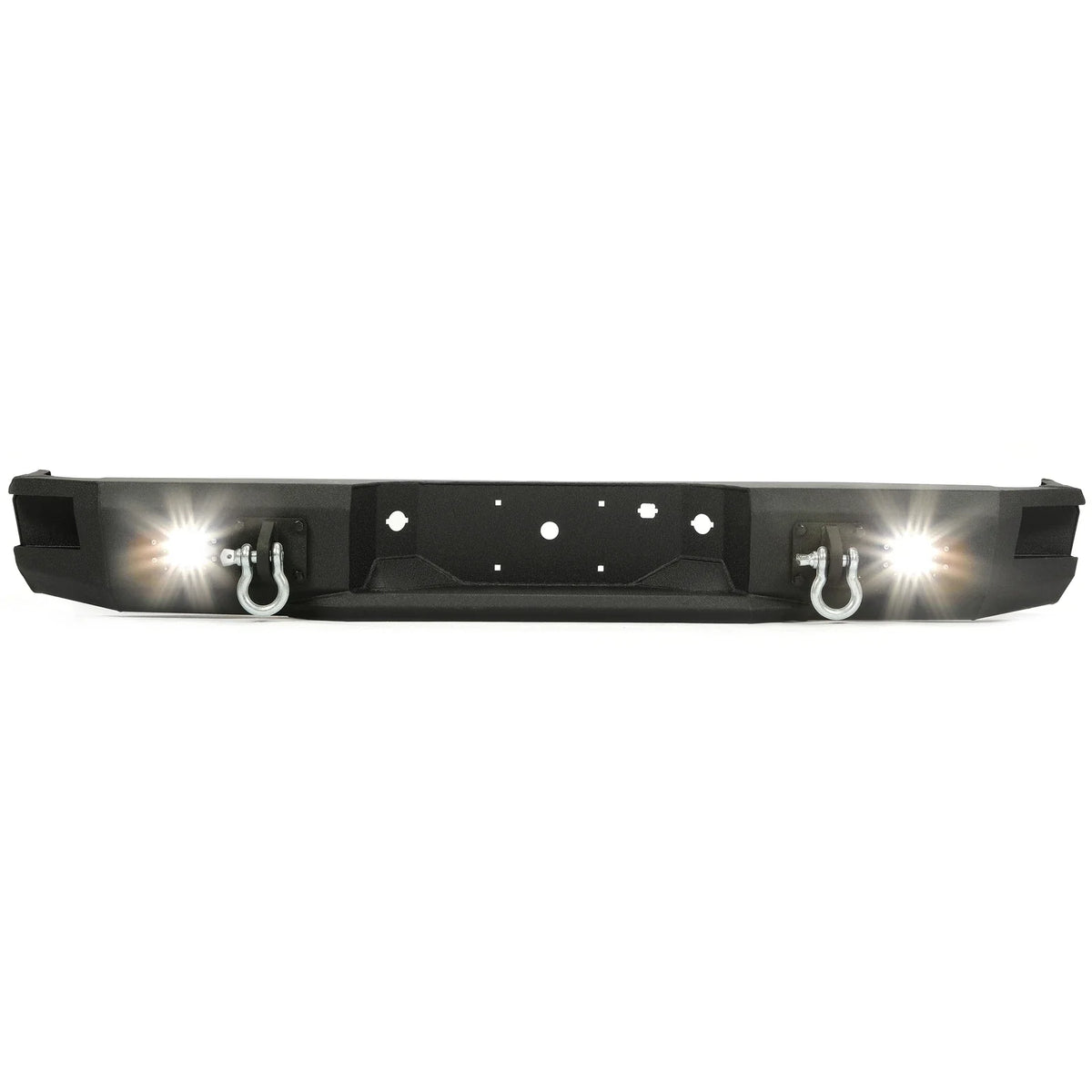 Rear Steel Bumper for Ford F150 (2009-2014) - Complete Assembly