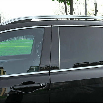 Glossy Black Pillar Posts Window Sticker Cover for Nissan Maxima (2009–2015)