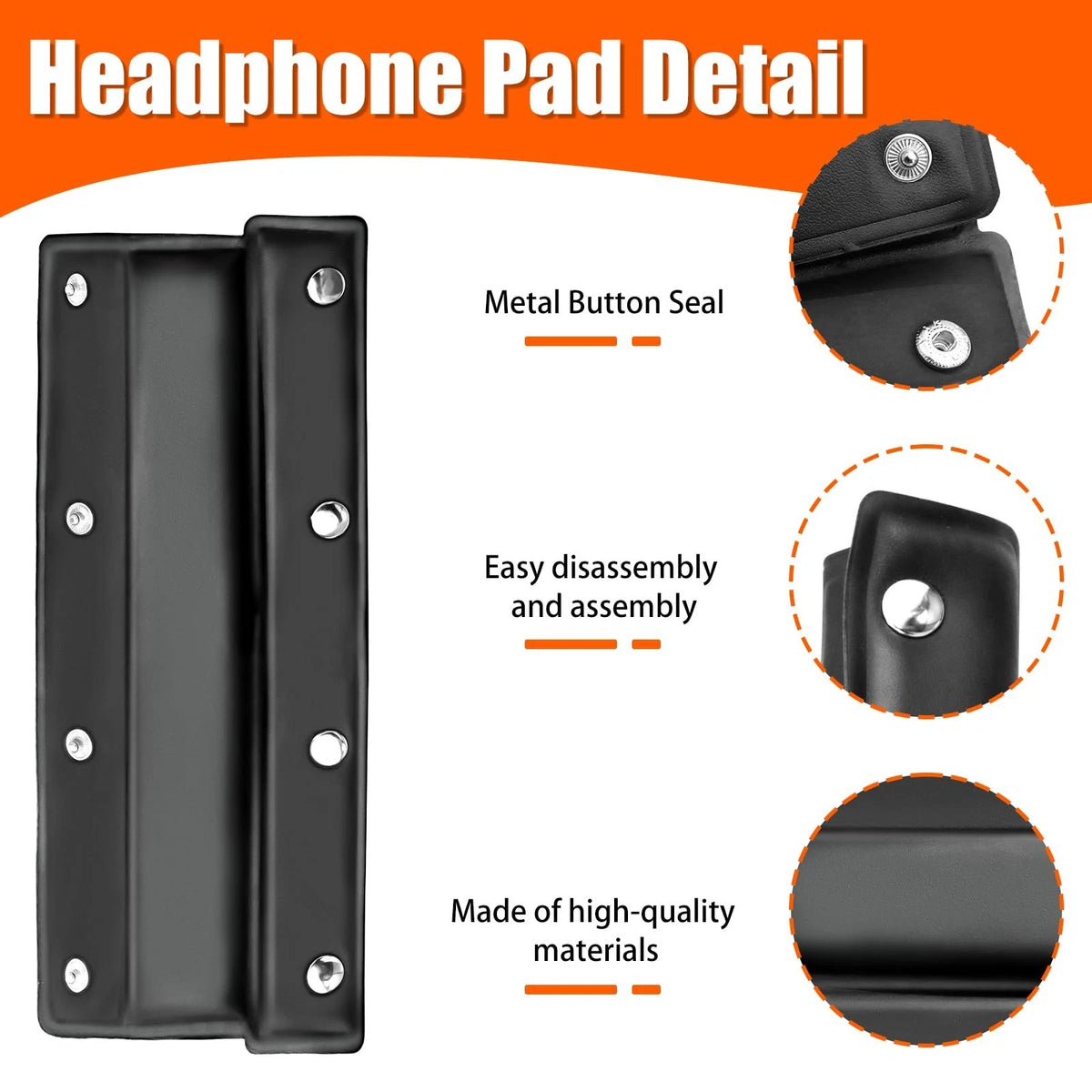 Replacement Headphone Headband Cushion for Beyerdynamic DT 990 Pro