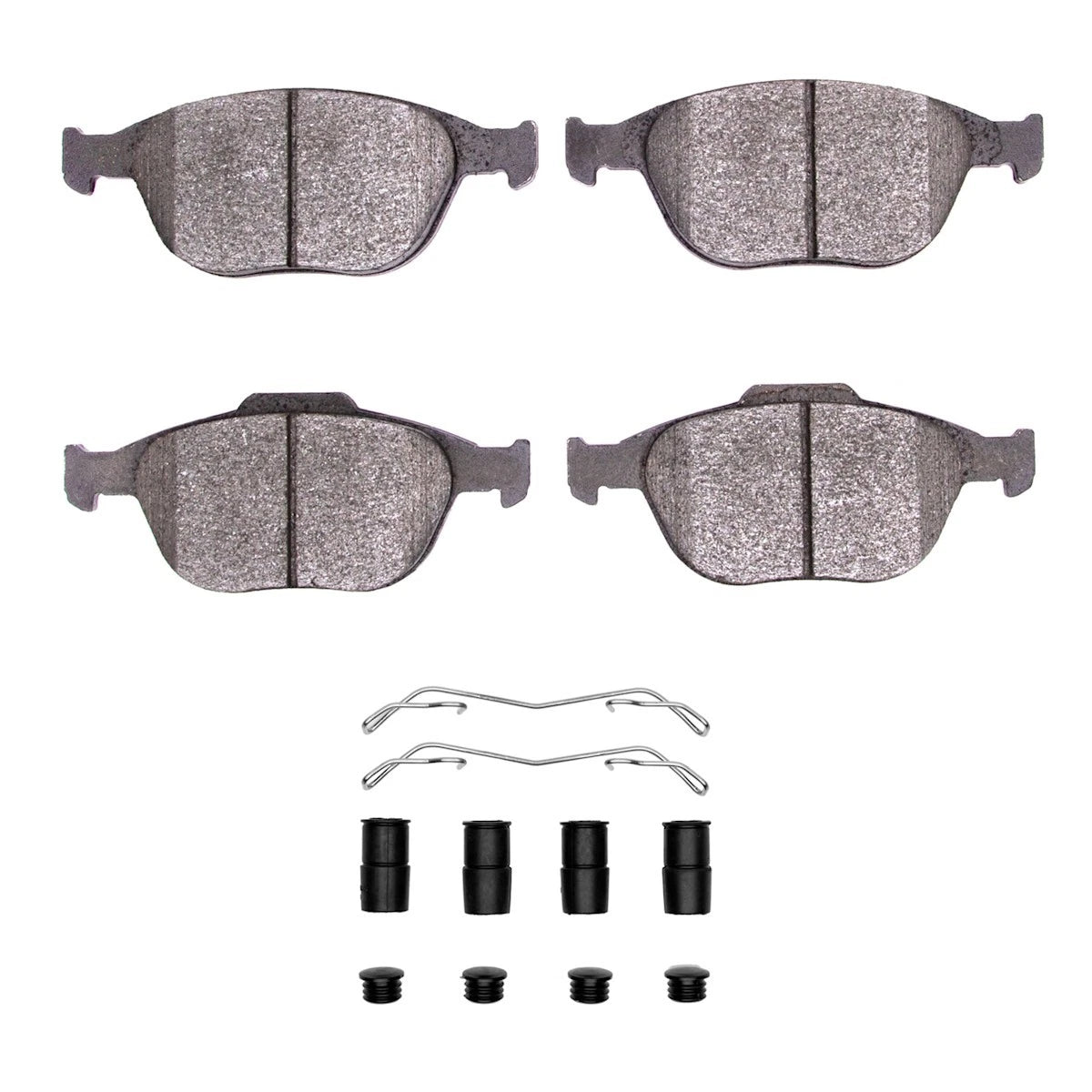 2X Brake Pad Set for Ford Transit Connect (2002–2013) 2214-0970-01