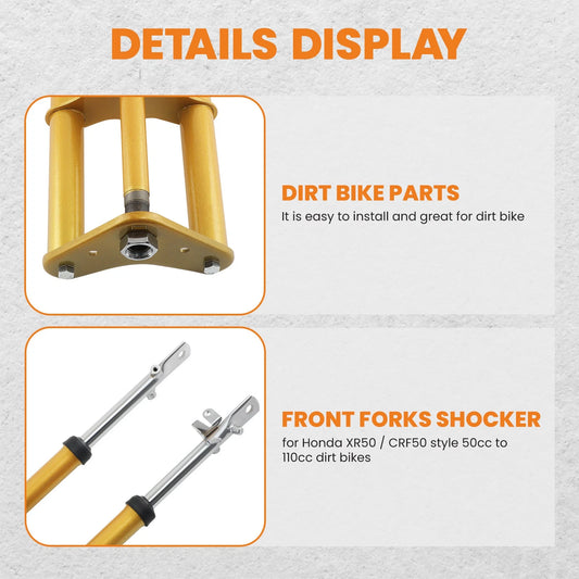 Front Forks Shock Suspension for Honda CRF50F XR50 (R3TCAK)