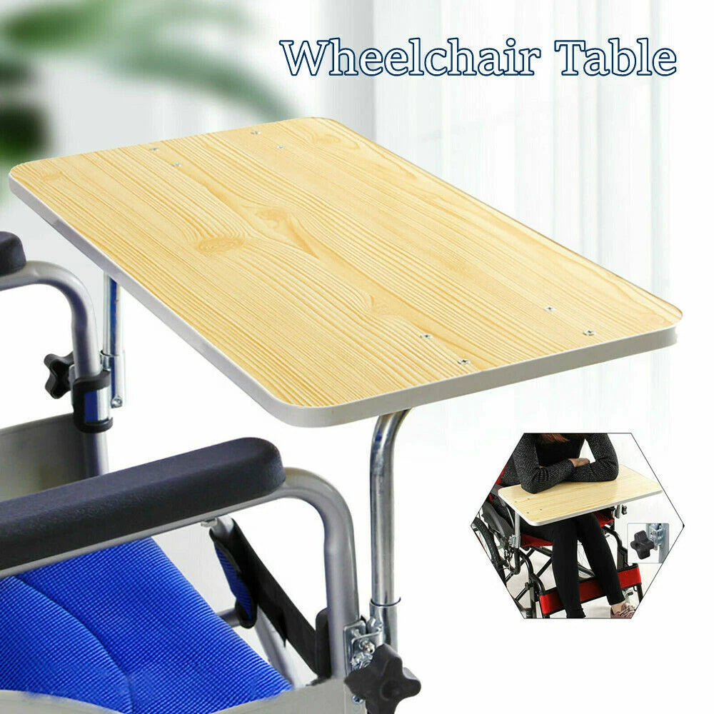 Portable Wheelchair Lap Tray Table for Eating & Reading