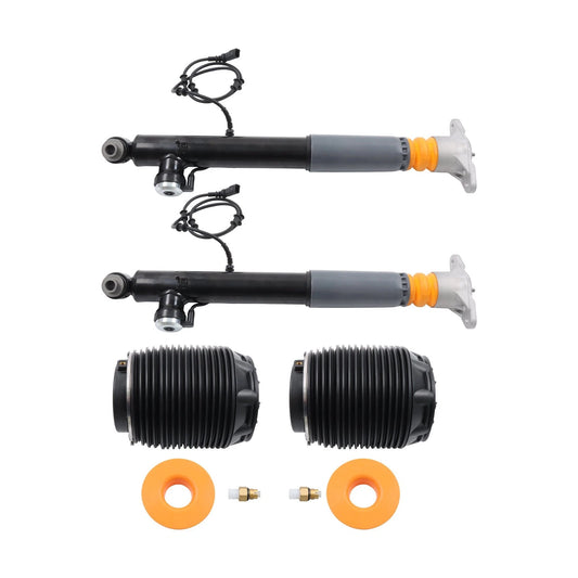 2 Pair Rear Shock Struts & Air Suspension Spring for Hyundai Equus (2011–2016) BCK100518K