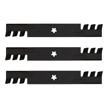 3X High Lift Mower Blades for Husqvarna EZ 4824 52" (Fits 5221)