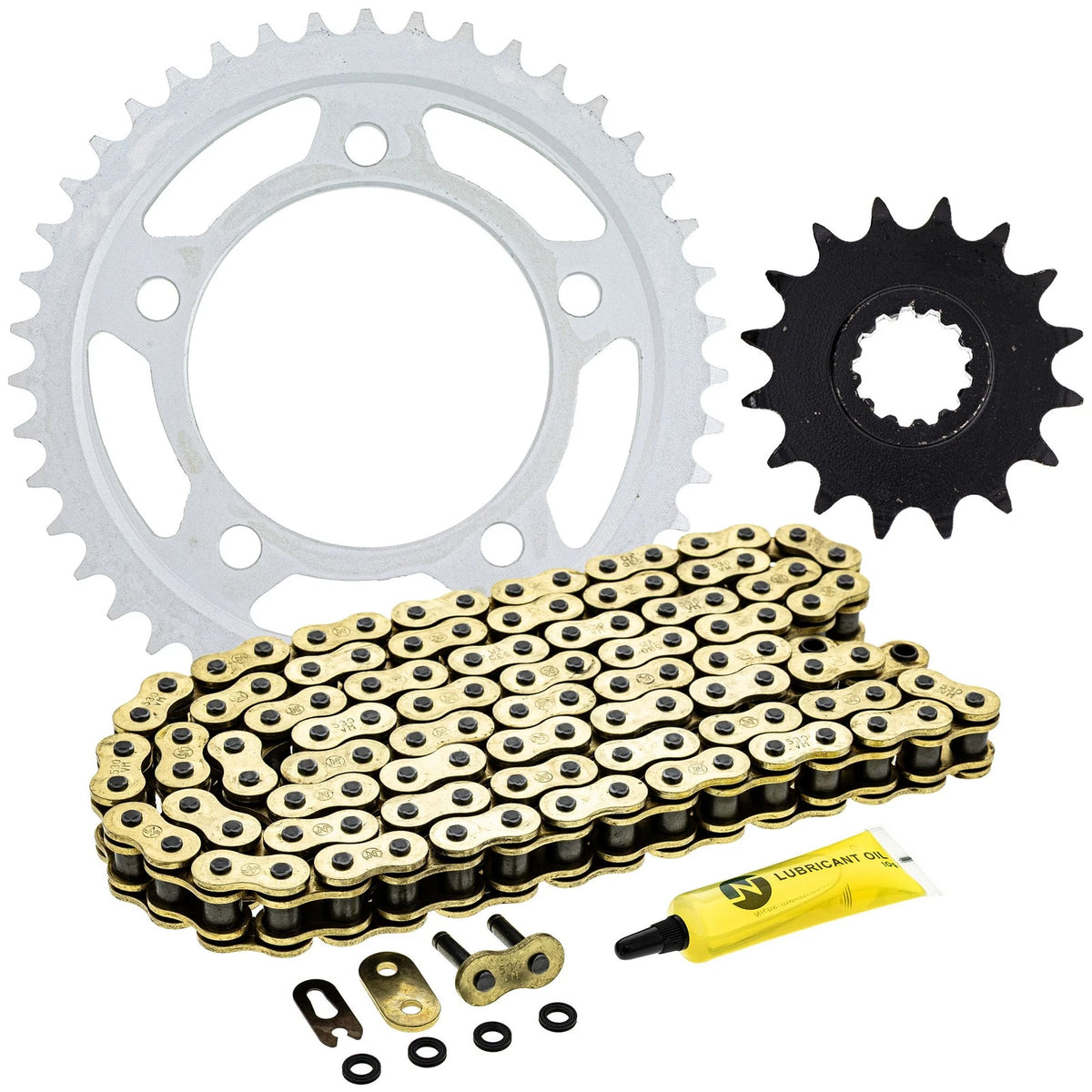 Sprocket Chain Set 16/43 Tooth for Honda CB900F (MK1004994, 519-KCS1466K-K001)