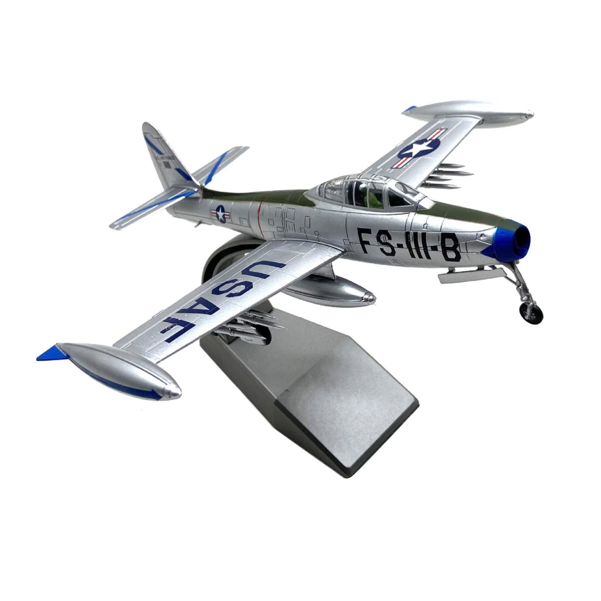 F-84 Thunderjet Diecast Model 1:72 Scale Collectors Item