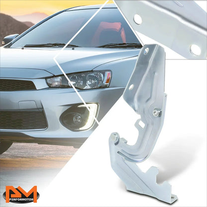 Steel Engine Hood Hinge Left Driver Side for Mitsubishi Lancer 08-17