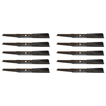 10PK Lawn Mower Blades for MTD 46" (942-04244, 742-04244, 942-04290)