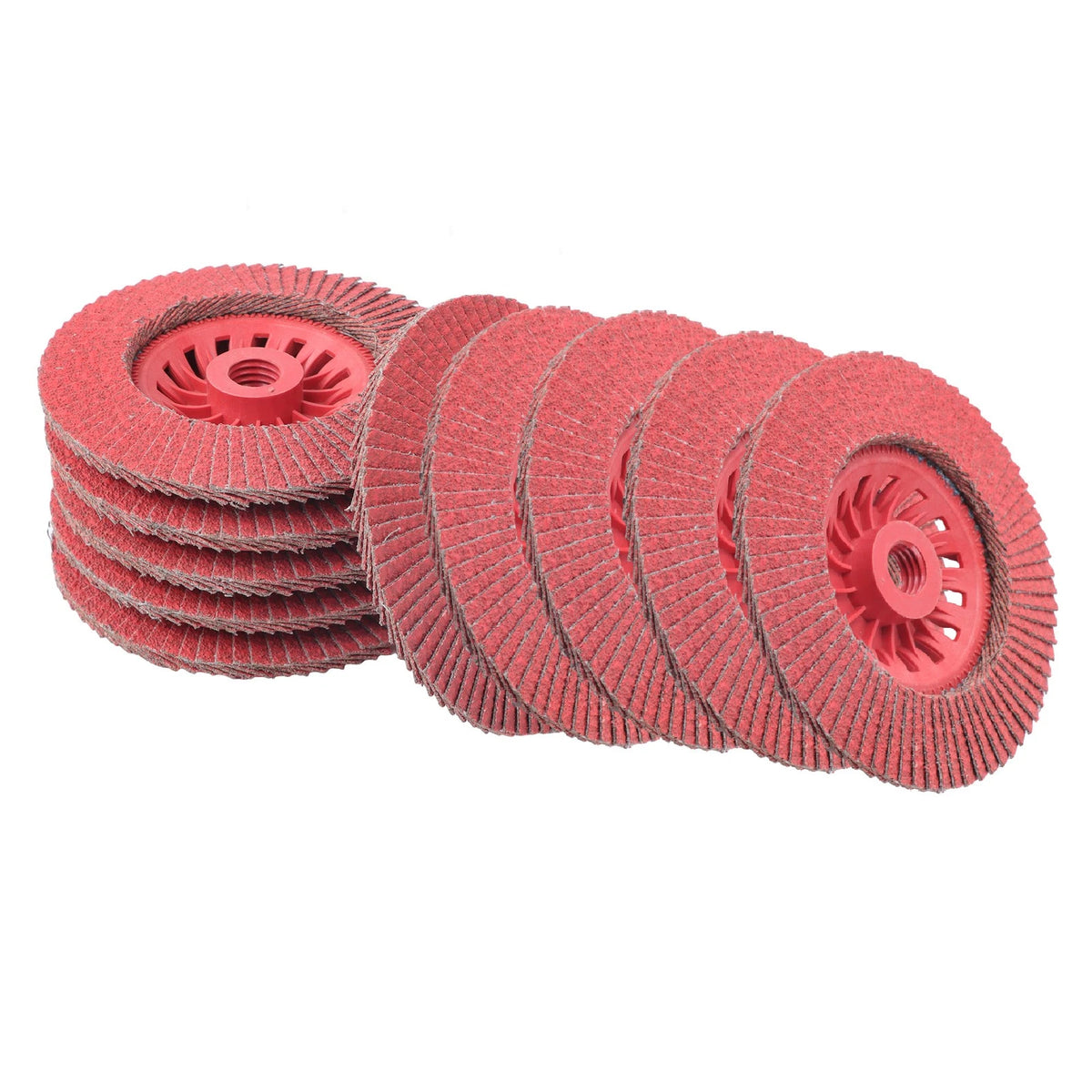 10 Pack Flap Sanding Discs 60 Grit for (4-1/2 x 7/8")