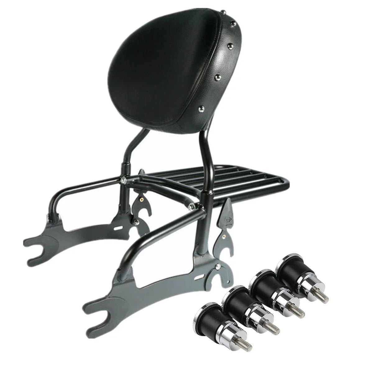 Backrest Sissy Bar Pad with Release Spools for Indian Chieftain 2014-2022