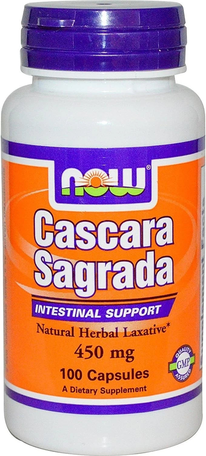 Cascara Sagrada 450 mg for Health Support (100 Caps)