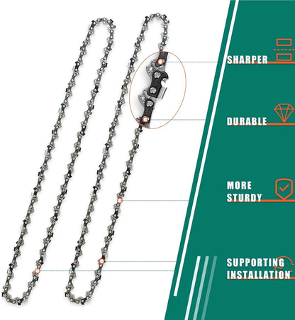 14 Inch Chainsaw Chain for Stihl & More (Compatible)