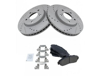 Brake Pad and Rotor Kit for Honda Odyssey (2005–2010) 34627TWGD