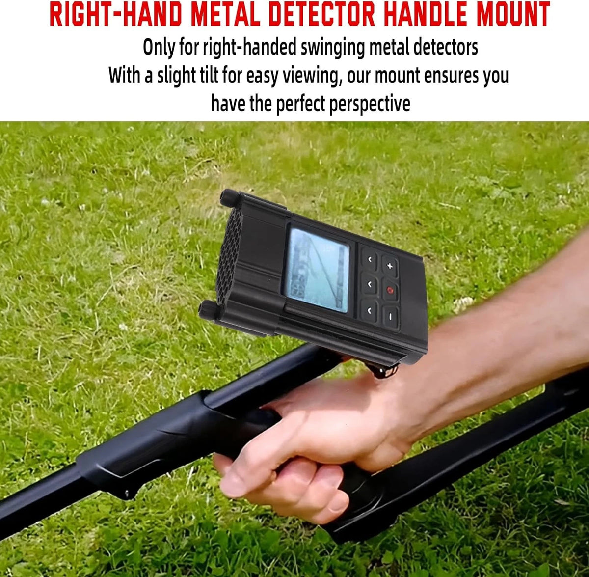 Remote Control Mount Case Holder for XP Deus II / XP Deus 2 (RHD)