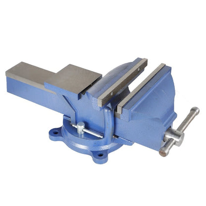 8" Precision Mechanic Bench Vise Table Top Clamp with Locking Swivel Base