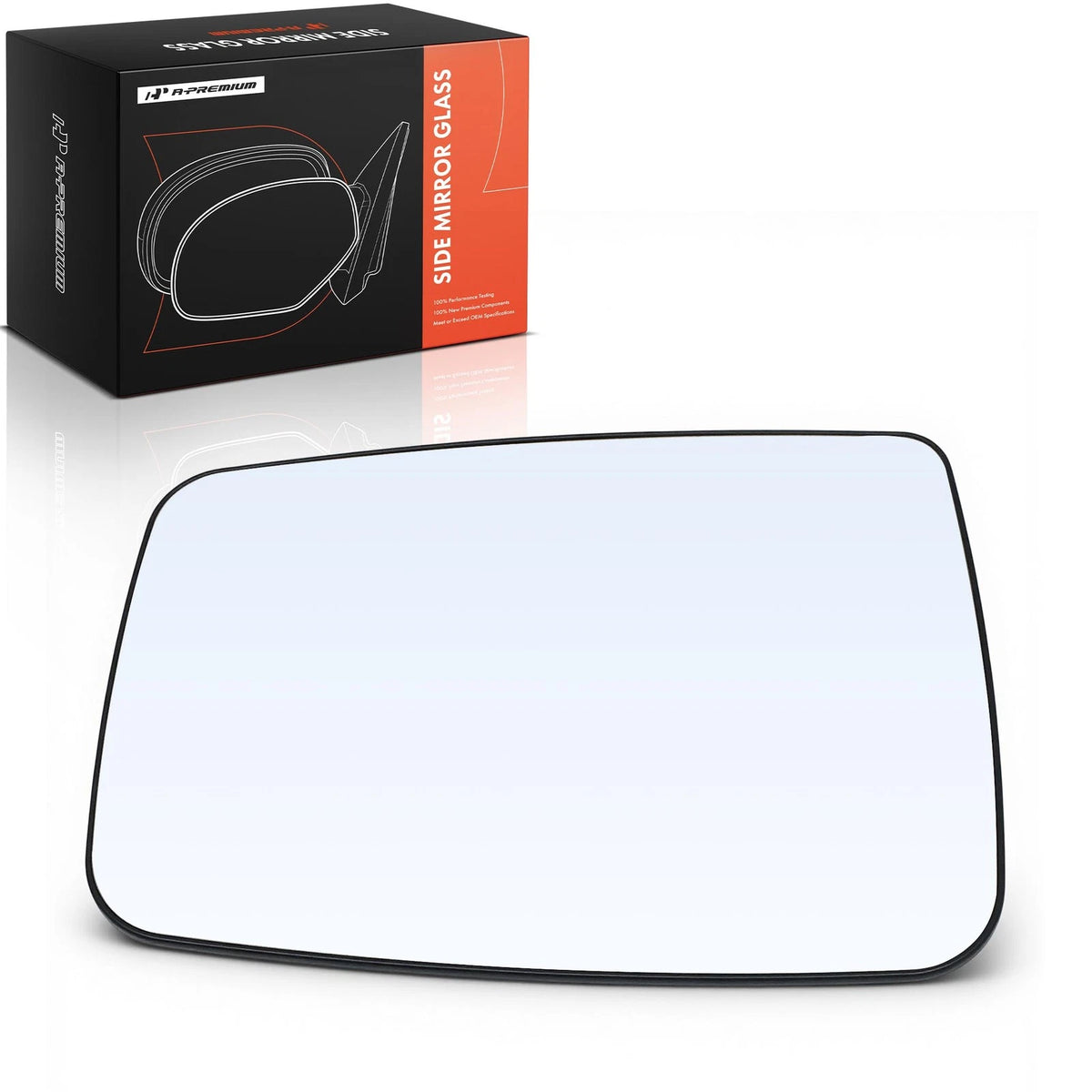 Driver Manual Mirror Glass for Ram 1500 2011–2024, 2500 2011–2018, 68050297AA, CH1324116