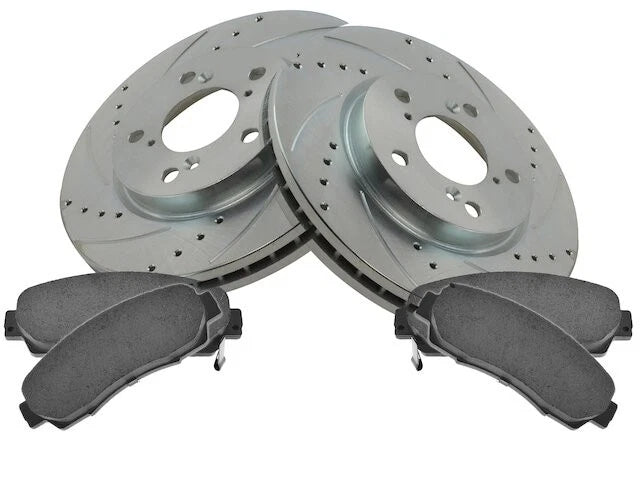 Brake Pad and Rotor Kit for Honda Odyssey (2005–2010) 34627TWGD