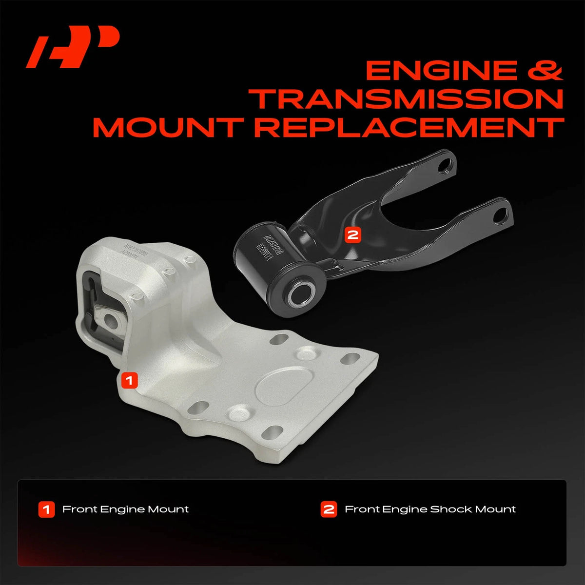 2X Engine Mount & Engine Shock Mount for Buick Rendezvous (2002–2007)