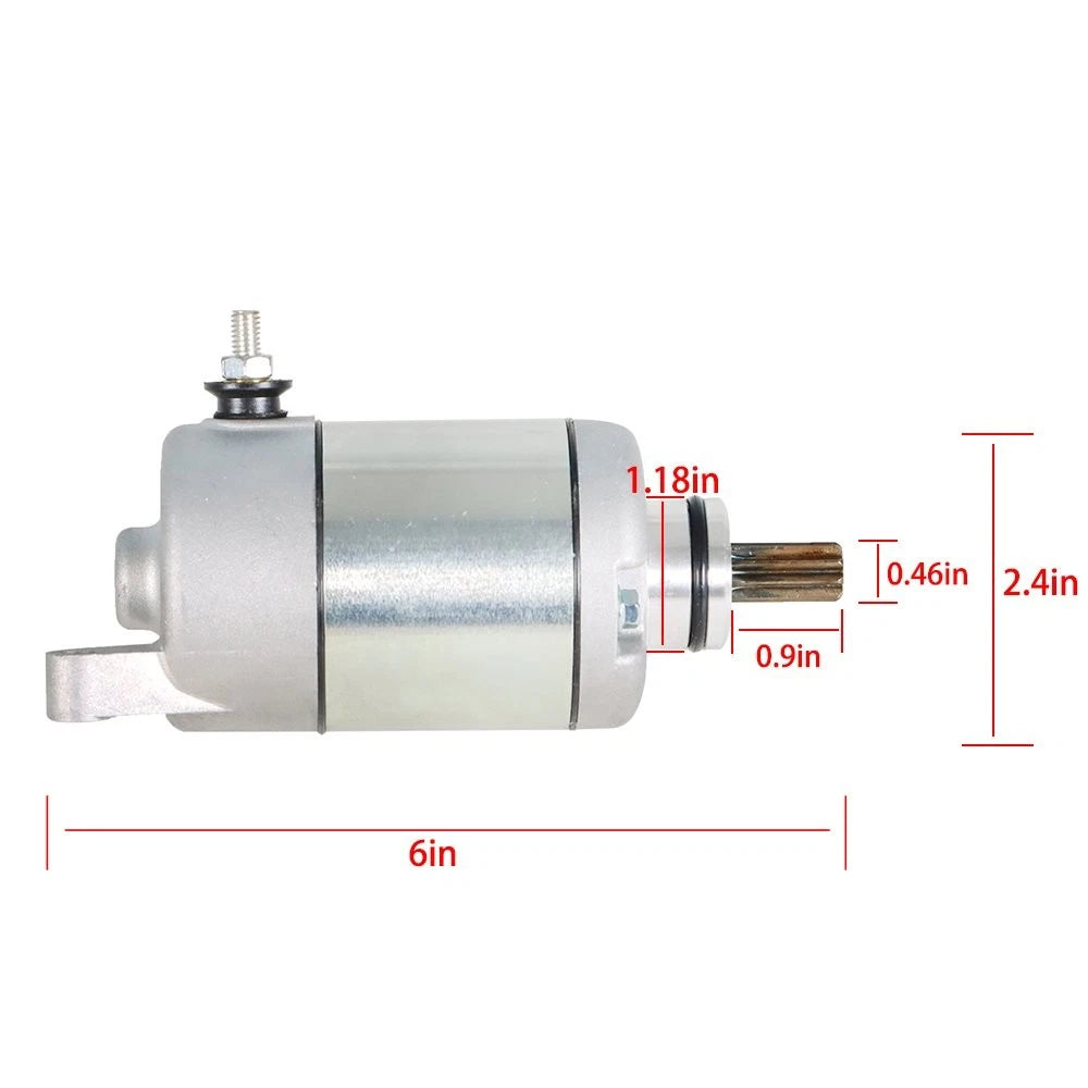 Starter Motor Assembly for Yamaha YFZ450 (5TG-81800-00-00, 5TG-81890-00-00)