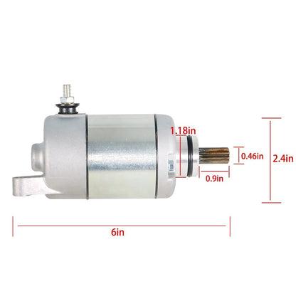 Starter Motor Assembly for Yamaha YFZ450 (5TG-81800-00-00, 5TG-81890-00-00)