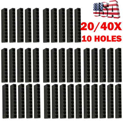 20x Screwdriver Bit Holders for Organizer with 10 Hole 1/4 Hex Shank