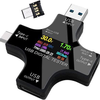 TypeC USB Digital Meter Tester for Universal Use (2010–2023)