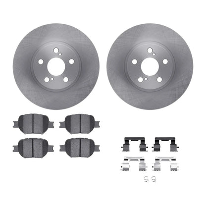 Set of 2 Front Brake Rotors for Scion tC (2005–2010) ALX-PAU-DF-6512-76401-CLA1
