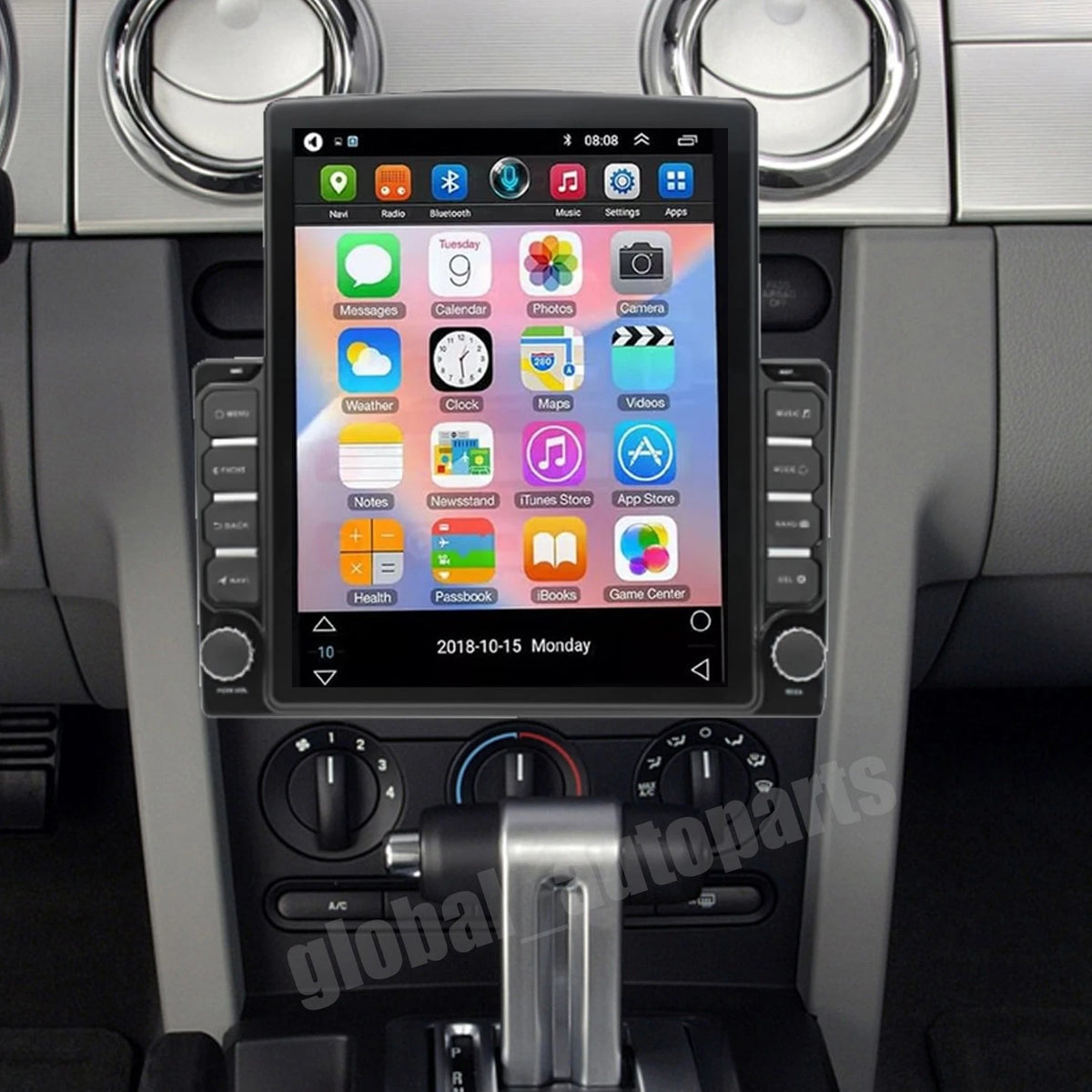Apple CarPlay Android Auto GPS Stereo for Ford Mustang (2005–2009)